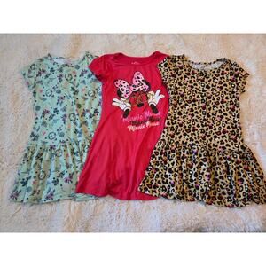 Disney Princess and Disney Minnie Mouse size 6x Dresses lot of 3